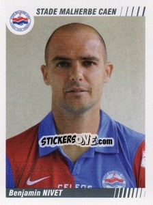 Sticker Benjamin Nivet - FOOT 2008-2009 n. 72 - Panini
