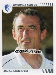 Sticker Mecha Bazdarevic - FOOT 2008-2009 n. 82 - Panini