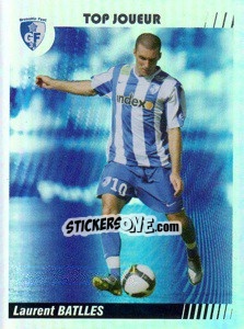Sticker Laurent Batlles Top Joueur - FOOT 2008-2009 n. 83 - Panini
