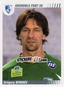 Sticker Gregory Wimbee - FOOT 2008-2009 n. 85 - Panini