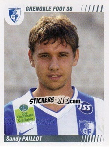 Sticker Sandy Paillot - FOOT 2008-2009 n. 89 - Panini