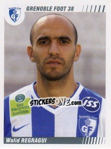 Figurina Walid Regragui - FOOT 2008-2009 - Panini