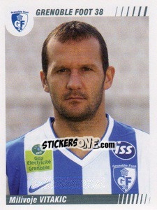 Cromo Milivoje Vitakic - FOOT 2008-2009 - Panini