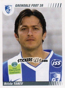 Cromo Hristo Yanev - FOOT 2008-2009 - Panini