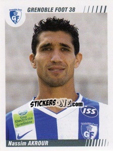 Cromo Nassim Akrour - FOOT 2008-2009 - Panini