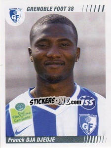 Figurina Franck Dja Djedje - FOOT 2008-2009 - Panini