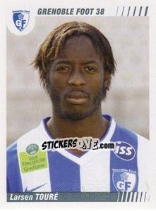 Sticker Larsen Toure - FOOT 2008-2009 n. 103 - Panini