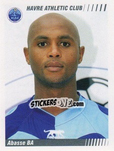 Sticker Abasse Ba - FOOT 2008-2009 n. 112 - Panini