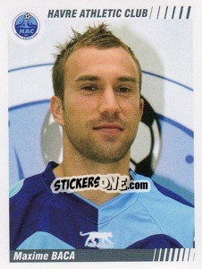 Sticker Maxime Baca - FOOT 2008-2009 n. 113 - Panini