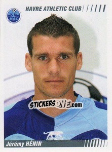 Sticker Jeremy Henin - FOOT 2008-2009 - Panini