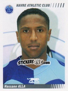 Sticker Hassane Alla - FOOT 2008-2009 - Panini