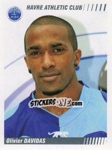 Sticker Olivier Davidas - FOOT 2008-2009 n. 121 - Panini