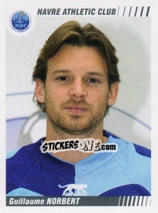 Cromo Guillaume Norbert - FOOT 2008-2009 - Panini