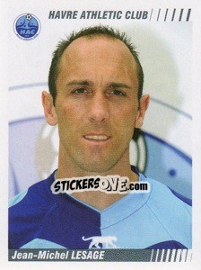 Sticker Jean-Michel Lesage - FOOT 2008-2009 n. 129 - Panini