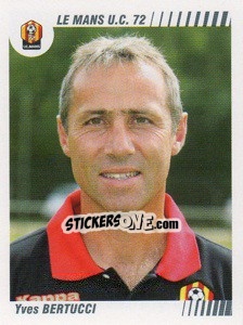 Sticker Yves Bertucci - FOOT 2008-2009 - Panini