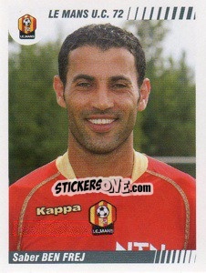 Sticker Saber Ben Frej - FOOT 2008-2009 n. 138 - Panini