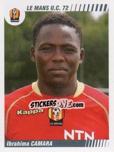 Sticker Ibrahima Camara - FOOT 2008-2009 n. 139 - Panini