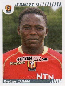 Cromo Ibrahima Camara - FOOT 2008-2009 - Panini