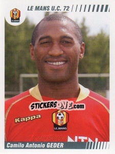 Sticker Camilo Antonio Geder - FOOT 2008-2009 - Panini