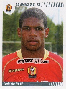 Sticker Ludovic Baal - FOOT 2008-2009 - Panini
