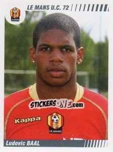 Sticker Ludovic Baal - FOOT 2008-2009 n. 143 - Panini