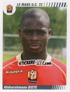 Figurina Abdourahmane Dieye - FOOT 2008-2009 - Panini