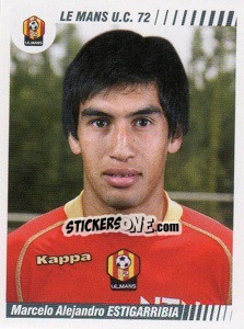 Sticker Marcelo Alejandro Estigarribia - FOOT 2008-2009 n. 151 - Panini