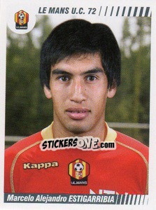 Sticker Marcelo Alejandro Estigarribia - FOOT 2008-2009 - Panini