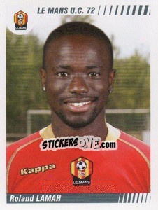 Sticker Roland Lamah - FOOT 2008-2009 n. 154 - Panini