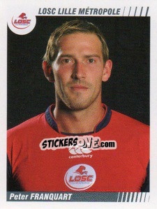 Cromo Peter Franquart - FOOT 2008-2009 n. 166 - Panini