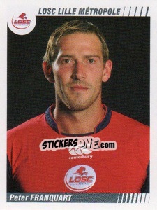 Sticker Peter Franquart - FOOT 2008-2009 - Panini