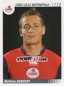 Sticker Mathieu Debuchy - FOOT 2008-2009 - Panini