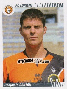 Sticker Benjamin Genton - FOOT 2008-2009 n. 191 - Panini
