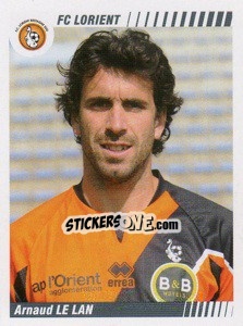 Figurina Arnaud Le Lan - FOOT 2008-2009 n. 192 - Panini