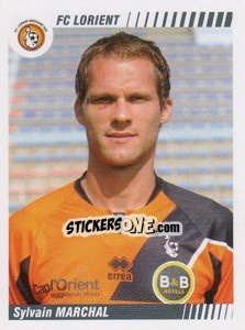 Figurina Sylvain Marchal - FOOT 2008-2009 n. 193 - Panini