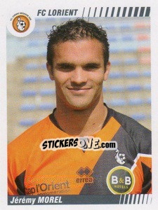 Sticker Jeremy Morel - FOOT 2008-2009 n. 194 - Panini