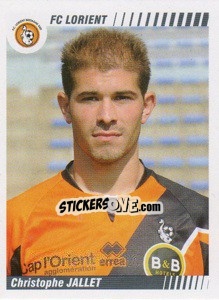 Sticker Christophe Jallet - FOOT 2008-2009 n. 198 - Panini