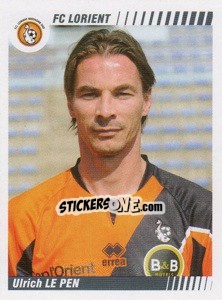 Cromo Ulrich Le Pen - FOOT 2008-2009 - Panini