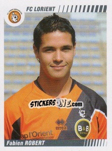 Figurina Fabien Robert - FOOT 2008-2009 n. 205 - Panini