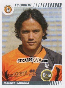 Cromo Marama Vahirua - FOOT 2008-2009 - Panini