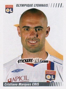 Sticker Cristiano Marques Cris - FOOT 2008-2009 n. 218 - Panini