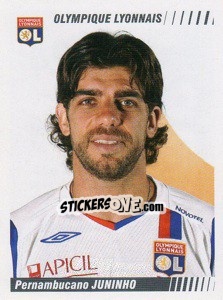 Sticker Juninho Pernambucano - FOOT 2008-2009 n. 224 - Panini