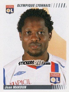 Sticker Jean Makoun - FOOT 2008-2009 n. 226 - Panini