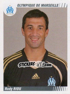 Figurina Rudy Riou - FOOT 2008-2009 - Panini