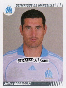 Sticker Julien Rodriguez - FOOT 2008-2009 n. 245 - Panini