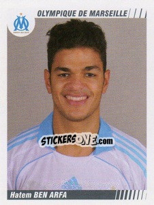 Cromo Hatem Ben Arfa - FOOT 2008-2009 - Panini