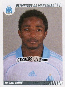 Sticker Bakari Kone - FOOT 2008-2009 n. 257 - Panini