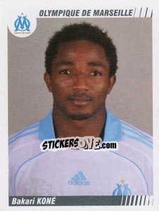 Figurina Bakari Kone - FOOT 2008-2009 - Panini