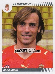 Sticker Dario Simic - FOOT 2008-2009 n. 273 - Panini