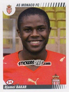 Sticker Djamel Bakar - FOOT 2008-2009 - Panini